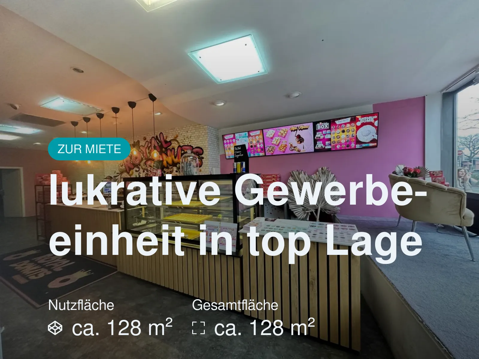 Neu im Angebot: lukrative Gewerbeeinheit in top Lage