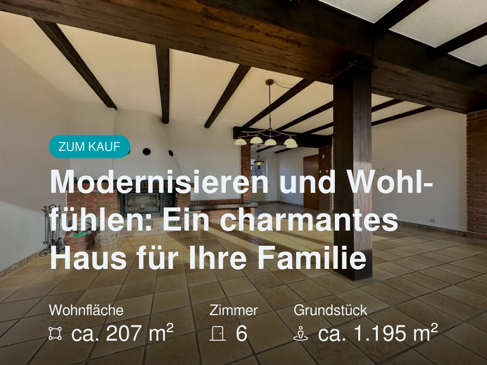 Neu im Angebot: Modernisieren und Wohlfühlen: Ein charmantes Haus für Ihre Familie