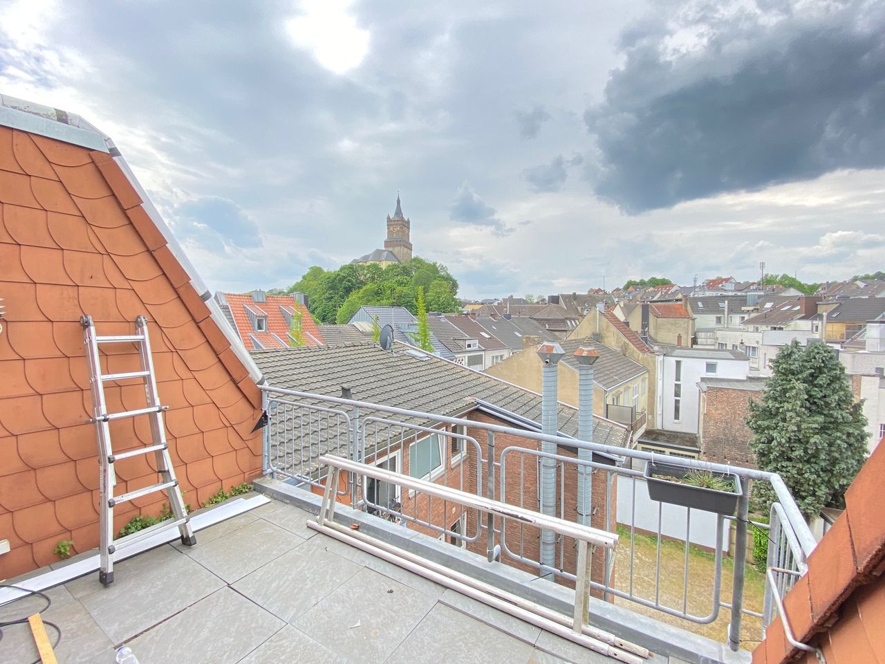 Renovierte 3 Zimmerwohnung mit Blick über die Dächer von Kleve